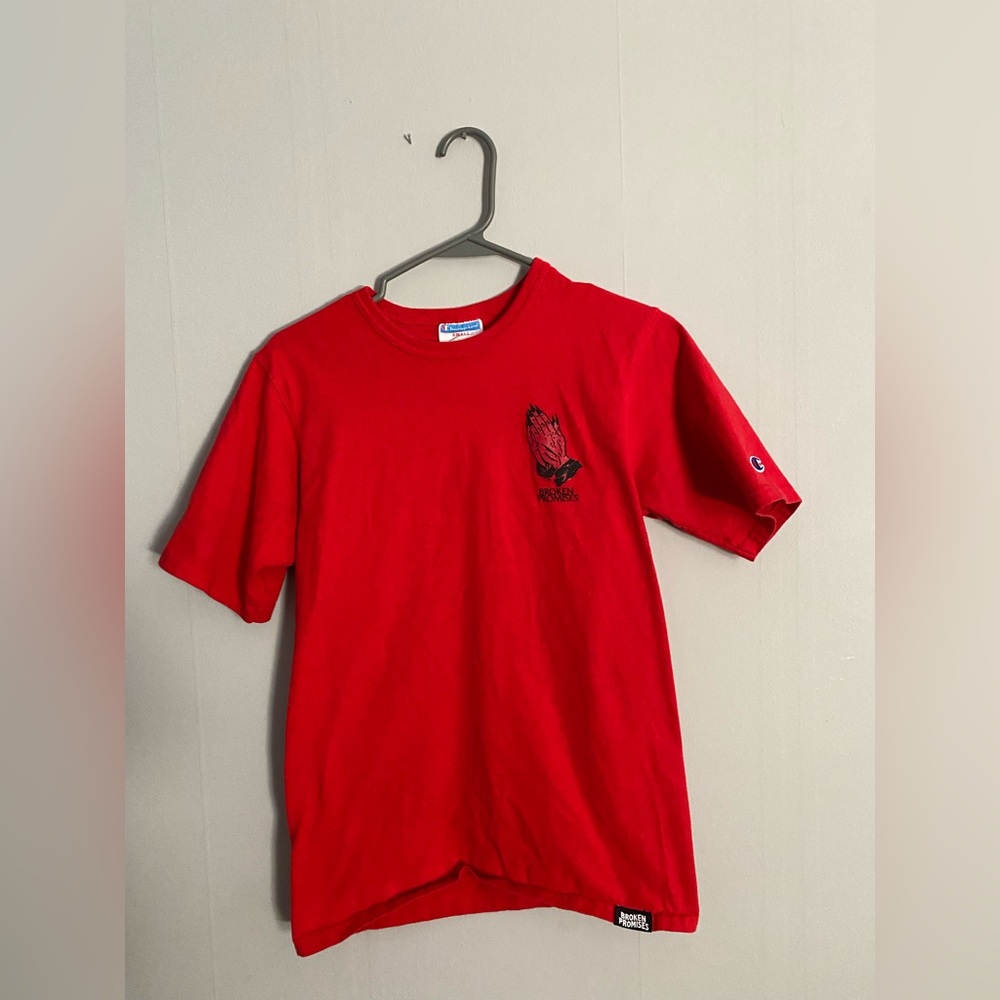 3/15 Womens Red Broken Promises Tee | Size Small |